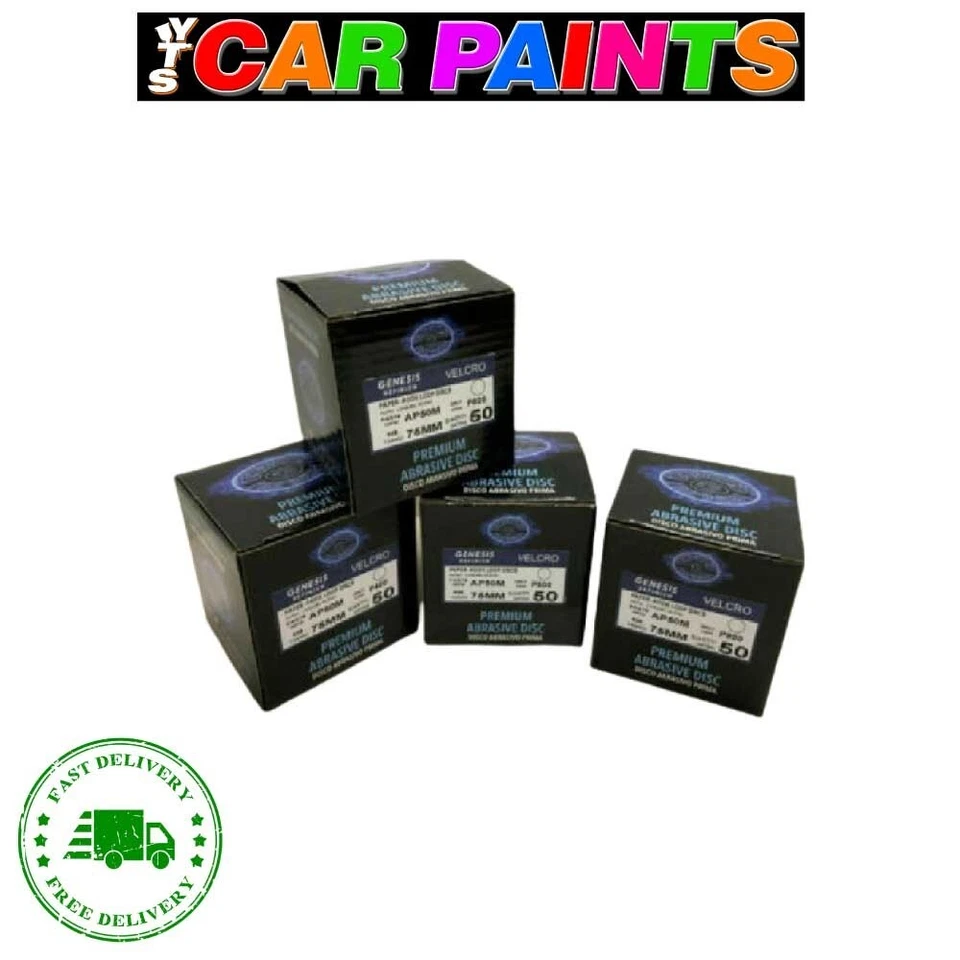 Genesis Ceramic DA Discs AP50M Grit 400 Box of 50