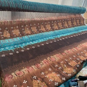 Printed Poly Chiffon Fabric - Picture 1 of 8