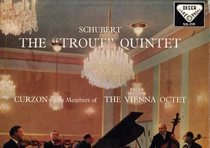 SXL 2110 WBG ED1 UK - SCHUBERT - TROUT QUINTET - CURZON / VIENNA OCTET - NM - Imagen 1 de 2