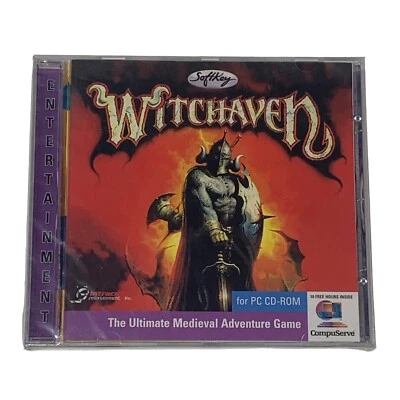 WITCHAVEN (by Softkey / Intracorp-IBM CD-ROM, DOS 1995) Brand NEW / Sealed - Image 1 of 3
