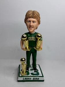Larry Bird Signed Boston Celtics 3X Champion Trophy Bobblehead BAS C16712 - Picture 1 of 6