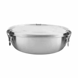 Tatonka Food Bowl 1 Liter Camping Edelstahltopf Schüssel Aufbewahrungsdose - Bild 1 von 2