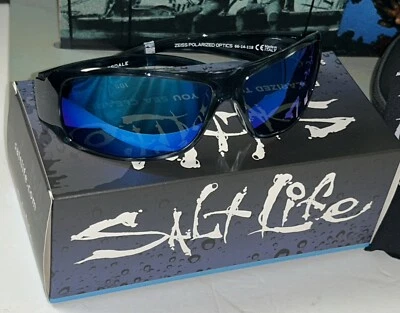 Lente polarizada azul humo Salt Life Lauderdale precio de venta sugerido por el fabricante 169 USD Salty Saltlife Foto 1 de 4