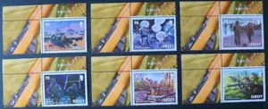 Estampillas de Jersey: "Día D + 70 Aniversario" MNH TLC Ribete 6 Valor Conjunto Como Nuevo 2014 - Imagen 1 de 1