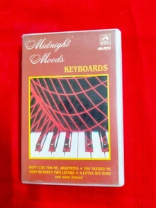 Midnight Moods Keyboards RARE orig Cassette tape India Clamshell 1994 - Zdjęcie 1 z 4