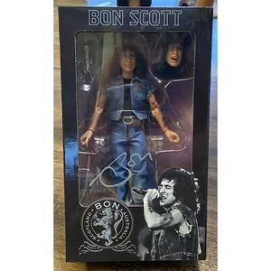 Neca AC/DC Bon Scott 8-Inch Clothed Action Figure New In Sealed Box Extra Head - Picture 1 of 2