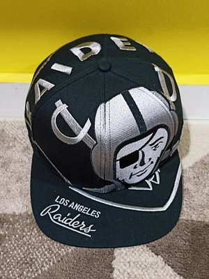 Gorra gorra de colección con logotipo grande de los Raiders de Los Ángeles NFL Snapback Foto 1 de 4