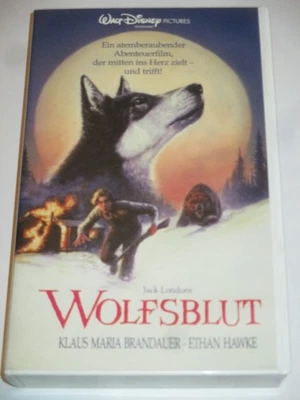 Walt Disney - Wolfsblut - VHS/Abenteuer/Ethan Hawke/Klaus Maria Brandauer/Holo - Bild 1 von 2