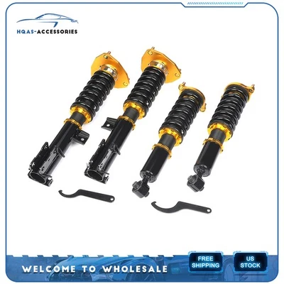 Coilover Shocks Struts Kits Adjustable Height For Mitsubishi Eclipse 2000-2005 Foto 1 de 4