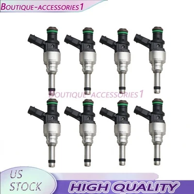 8Pcs Fuel Injectors Fits Audi RS3 RS4 RS5 RS6 V8 4.0 TFSI & 4.2 TFSI 079906036AC Foto 1 de 4