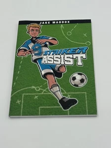 Jake Maddox Striker Assist Soccer Chapter Book Kids Sports Fiction NEW - Picture 1 of 6