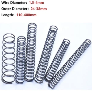 Compression Spring 305mm, Wire 0.3mm-6mm & OD 3mm-50mm Pressure / Coil Springs - Picture 1 of 13
