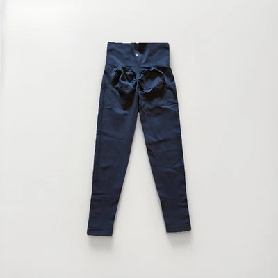 Leggings para mujer Halara azules, sin costuras, cintura alta, levantamiento de glúteos talla pequeña Foto 1 de 2