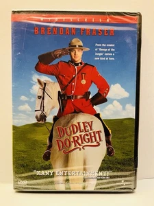 Dudley Do-Right (DVD, 1999) Brendan Fraser, Sarah Jessica Parker - NEW - Sealed - Imagen 1 de 2