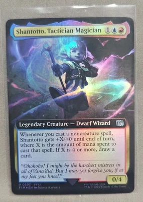 Shantotto Tactician Magician FOIL Extended Art MTG English Used - Image 1 of 2
