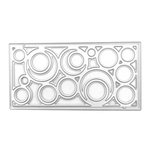 Hollow Lace Frame Metal Cutting Die Punch Stencils Embossing Template - Picture 1 of 8