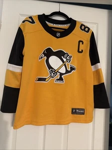 NHL Pittsburgh Penguins Sidney Crosby 87 Hockey Jersey Fanatics Youth Sz L/XL - Picture 1 of 3