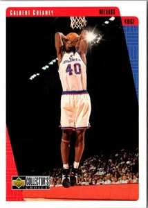 1997 Collector's Choice Calbert Cheaney #151 Washington Wizards Basketball Card - Picture 1 of 2