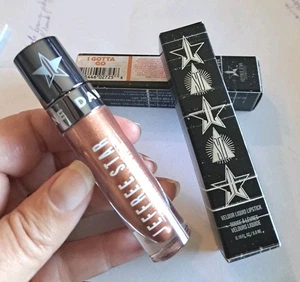 Lápiz labial líquido Jeffree Star Velour tono I GOTTA GO oro rosa Shane Dawson nuevo en caja - Imagen 1 de 4