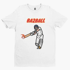 Bazball T-Shirt - England Cricket Ashes Bazball Sport Funny Cool - Picture 1 of 4