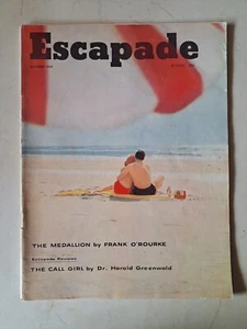 Revista Escapade 1958 para hombre octubre - Imagen 1 de 5