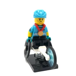 LEGO Wheelchair Racer CMF 71032 Series 22 minifigure - Picture 1 of 4