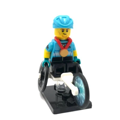 LEGO Wheelchair Racer CMF 71032 Series 22 minifigure - Image 1 of 4