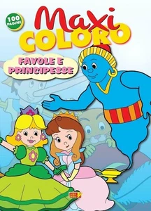 Maxi coloro: Favole e Principesse, 100 Pagine - Imagen 1 de 1
