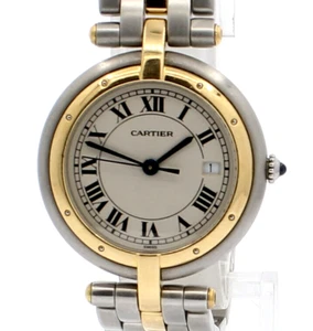 Ladies CARTIER COUGAR Steel and Gold Round 30mm Ladies Watch - Picture 1 of 5
