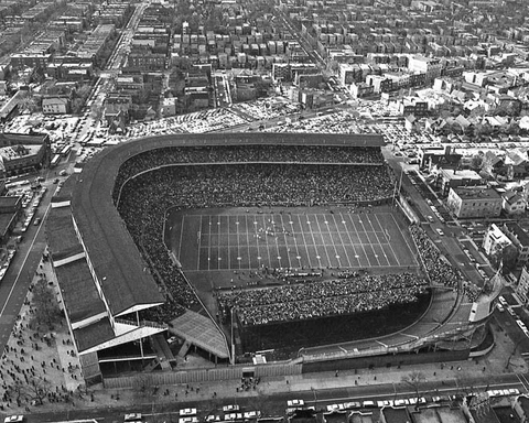 1965 Chicago Bears WRIGLEY FIELD Glossy 8x10 Photo Stadium Print Poster Cover