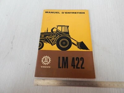 MANUAL MANUALE USO MANUTENZIONE ORIGINALE VOLVO LM 422 1966 IN FRANCESE - Immagine 1 di 4