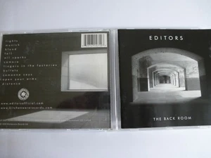 Editors...The Back Room...CD...(Fall, Bullets, Distance, Camera) - Picture 1 of 2