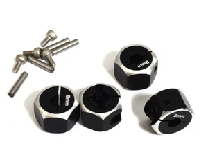 Precision 12mm Hex Wheel (4) Hub 9mm Thick for 1/10 Axial, Tamiya, TC & Drift - Picture 1 of 1
