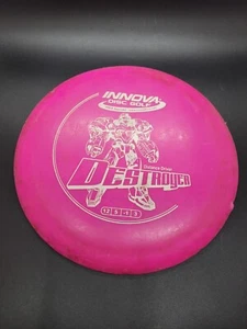 Innova DX Destroyer 172g Pink Silver Foil Distance Driver Golf Disc - Picture 1 of 6