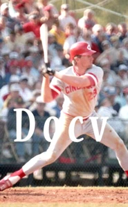 TRACY JONES 35 mm Color Photo Negative Cincinnati Reds - 1 - Picture 1 of 1