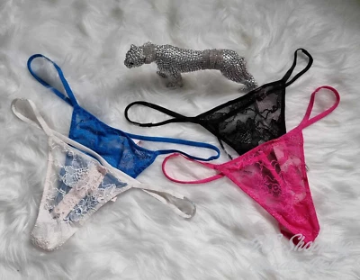 Victoria`s Secret*very sexy*V-String*glitzer*Strass*Spitze* XS S M L XL KP 29€ - Bild 1 von 4