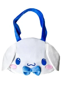 NEW - Sanrio Cinnamoroll Big Face Plush Tote - CUTE KAWAII - Picture 1 of 2