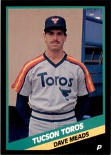 1988 CMC MINOR LEAGUE. DAVE MEADS TUCSON TOROS. #4