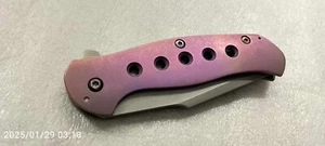 Mike Vagnino & Ray Laconico Custom Lancer 2 Flipper Folder Knive, Taschenmesser - Afbeelding 1 van 10