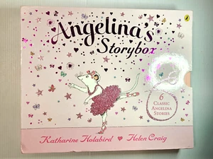 6 x Angelina's Storybox by Katherine Holabird, Helen Craig Box Set - Picture 1 of 4