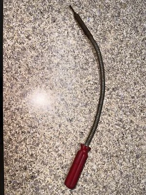 Herramientas K-D Nº 130 Destornillador de ajuste de carburador flexible con ranura y broca hexagonal de 1/8" Foto 1 de 3