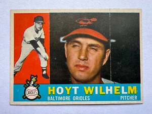 1960 Topps #395 HOFer Hoyt Wilhelm Baltimore Orioles (Bonito atractivo visual) - Imagen 1 de 2