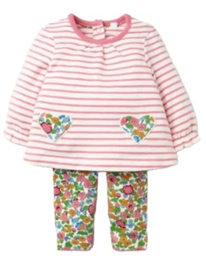 Baby Boden Langarm Supersoft Jersey Hotchpotch Spielset - Frühling Multi/Rosa - Bild 1 von 1