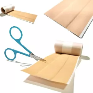 Streifenpflaster 100x6 cm hypoallergen anatomisch selbstklebend Schnittpflaster - Bild 1 von 7