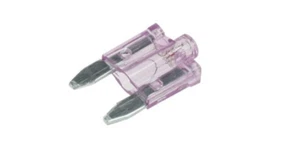 [ Whadda Velleman AFUM3L ] MINI CAR FUSE WITH INDICATOR LIGHT (3A VIOLET) - Picture 1 of 1