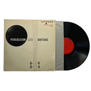 Al Caiola Percussion and Guitars 1960 Vinyl LP Time Records Series 2000 S/2000 - Picture 1 of 6