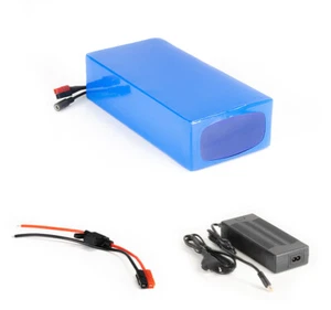 Bateria 48V 15Ah 720Wh akumulator litowo-jonowy skuter rower elektryczny pedelec bateria 25A BMS - Zdjęcie 1 z 7