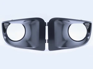 For 04-05 Subaru Impreza WRX STI GDB JDM FogLight Lamp Covers Bezel - Black Matt - Picture 1 of 7