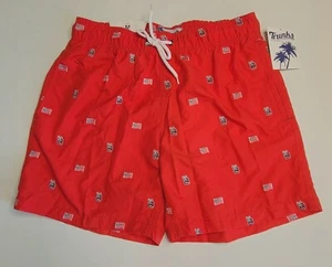 Men's Sz M Swim Trunks Quick Dry Bathing Suit Swimming Shorts Beach Swimwear - Picture 1 of 5