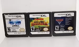 Digging For Dinosaurs, Cars 2, Wipeout The Game Nintendo DS Tested and Working - Picture 1 of 2